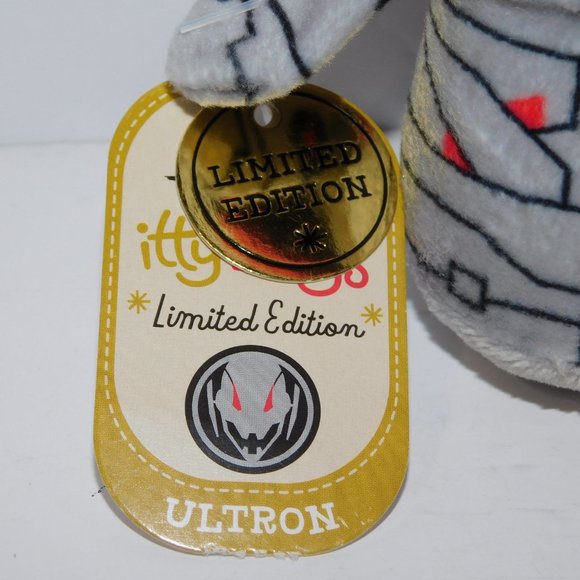 Limited Edition Hallmark Itty Bittys 5" Plush Avengers ULTRON New w Tag - Picture 2 of 3